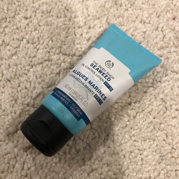 body shop seaweed oil control lotion